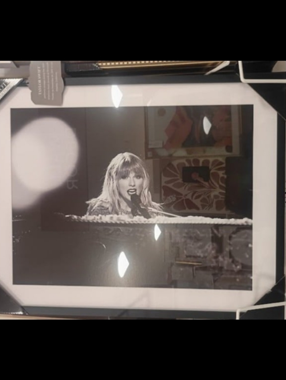 Taylor Swift Concert Framed Pop Art Print Wall Art Decor